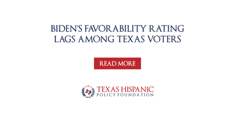 Biden’s favorability rating lags among Texas voters